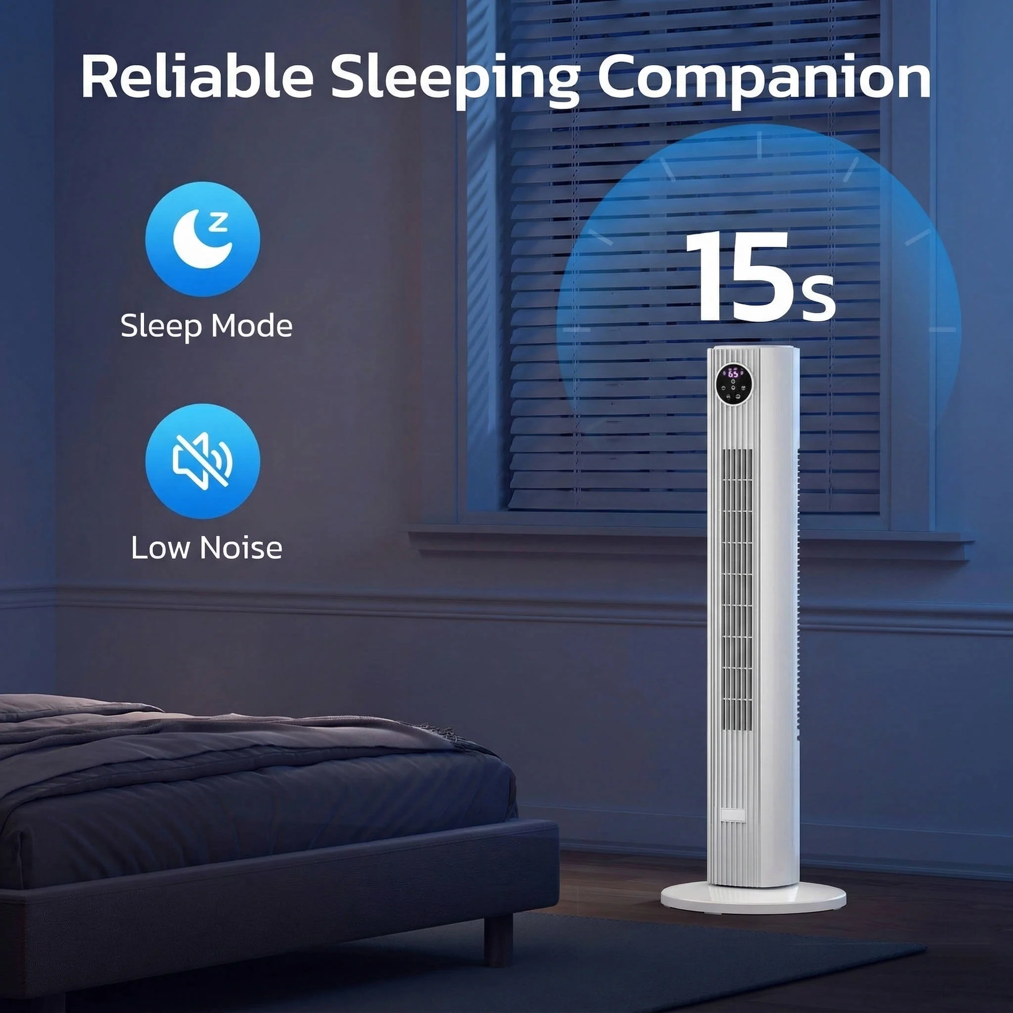Portable Ac Unit Air Conditioner Cooler for Bedroom & Apartment, Room Air Cooler, Windowless - Image 3
