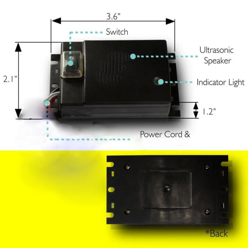 Ultrasonic Car Squirrel Repeller - Get Rid Of Squirrels in 48 Hours - Image 5
