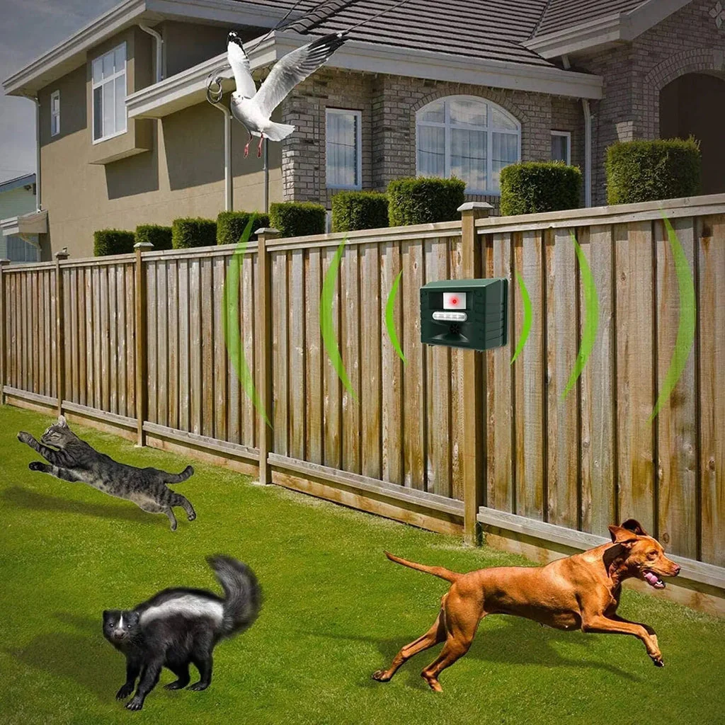 Woodpecker Ultrasonic Repeller for Effective Bird Control - Get Rid of Woodpeckers - Image 7